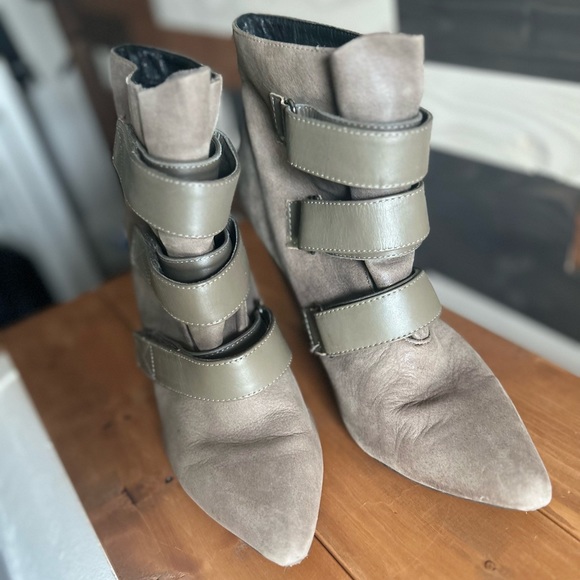 Also Nubock Booties Grey - Picture 4 of 4